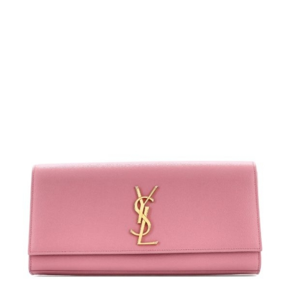 Very Rare! Authentic Ysl Saint Laurent Monogram C… - image 1